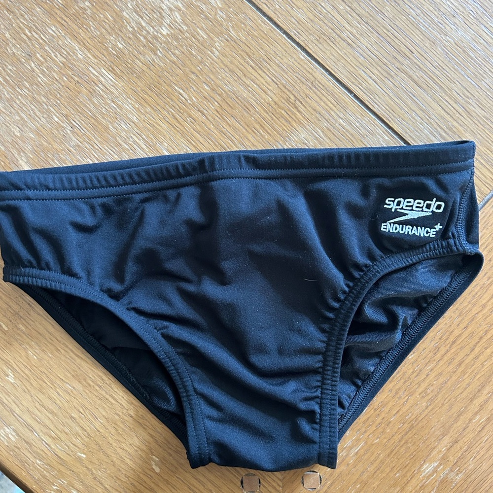 Speedo Black Swim Briefs Size 28  Brand new
